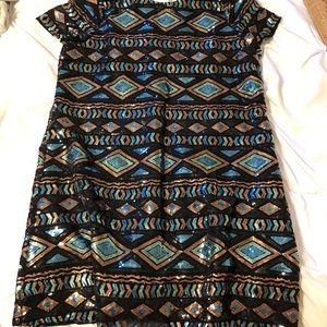 Mumu Multicolor sparkle dress